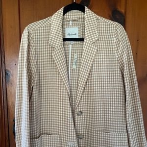 Madewell Linen blazer